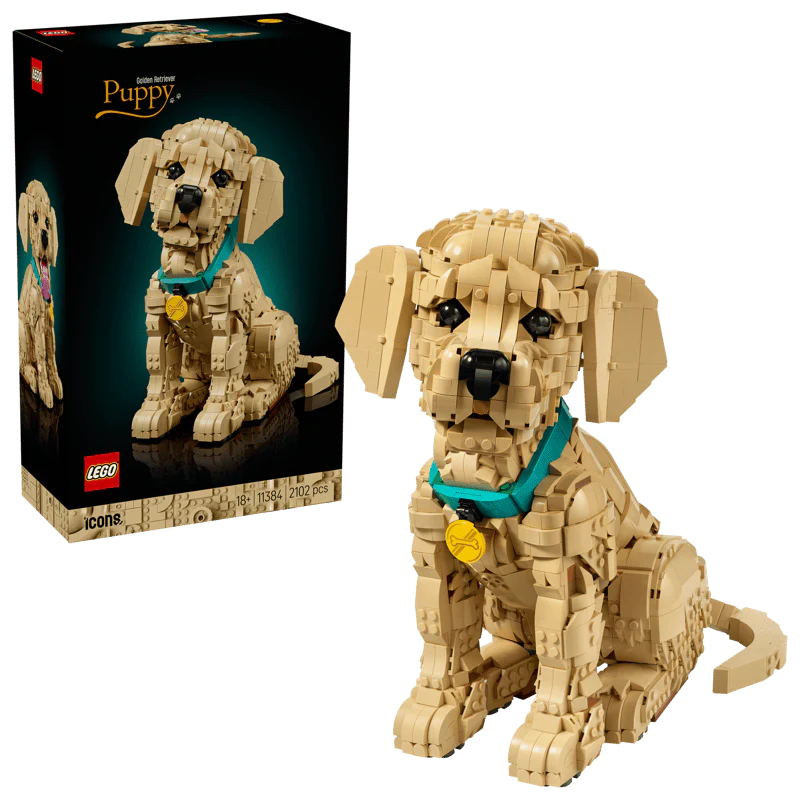 Lego Icon Golden Retriever Puppy 11384