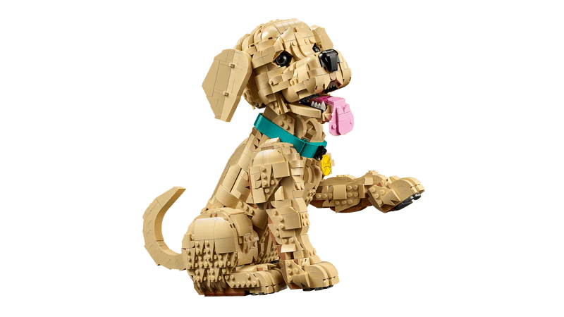 Lego Icon Golden Retriever Puppy 11384 - Image 2