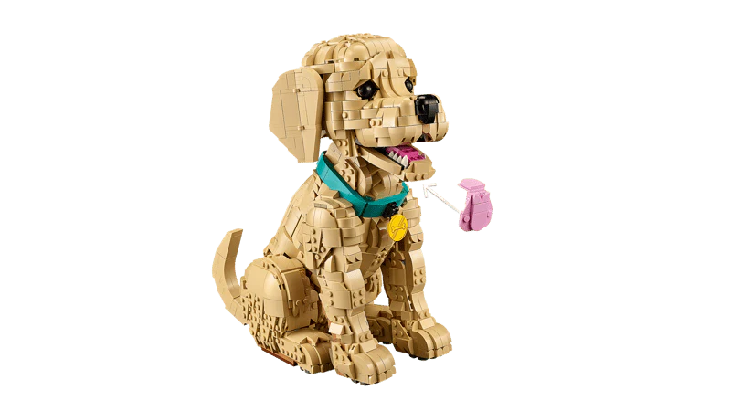 Lego Icon Golden Retriever Puppy 11384 - Image 3