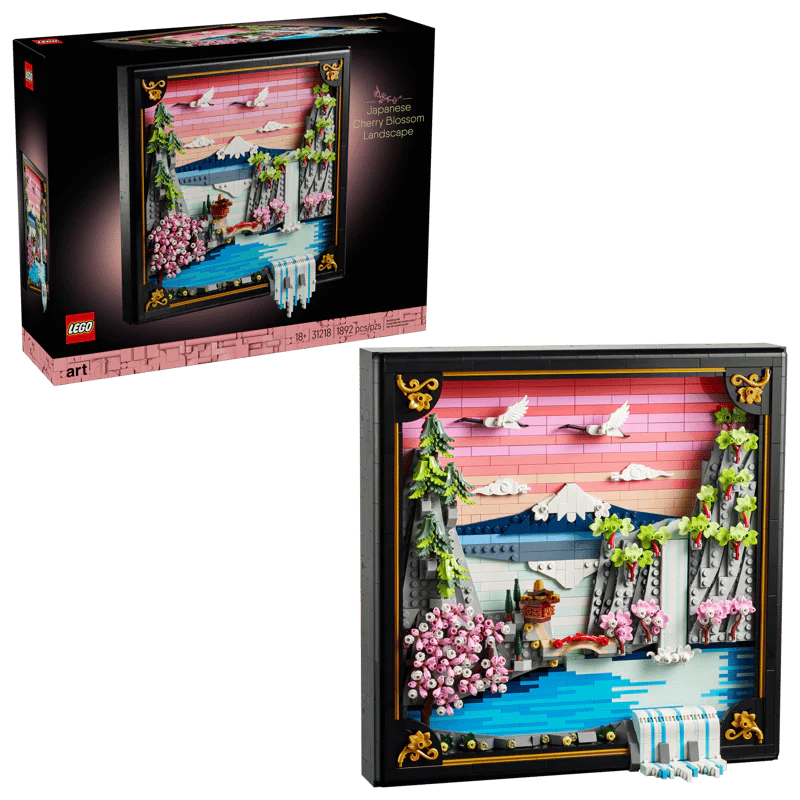 Lego Art Japanese Cherry Blossom Landscape 31218