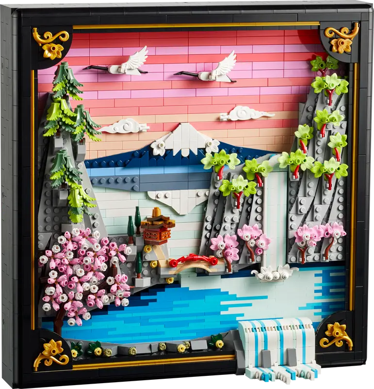 Lego Art Japanese Cherry Blossom Landscape 31218 - Image 2