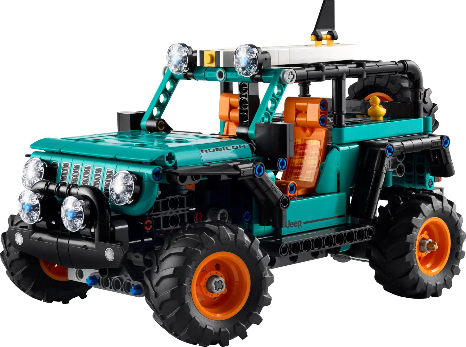 Lego Tech Jeep Wrangler Rubicon SUV 42227 - Image 2