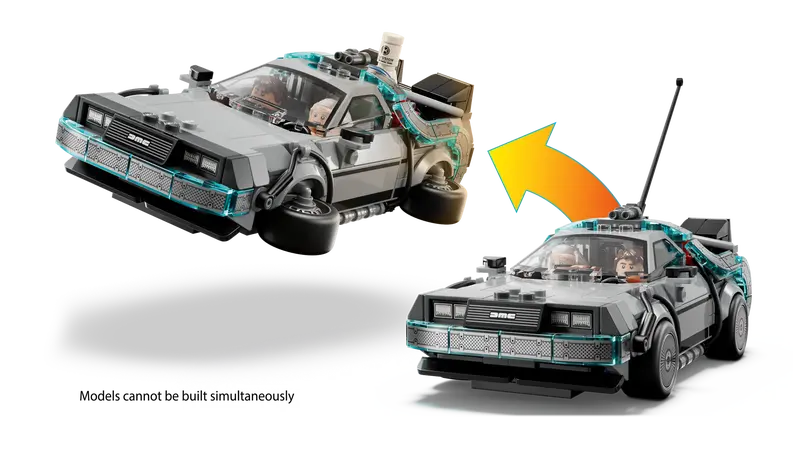 Lego SC Time Machine form Back to the Future 77256 - Image 2