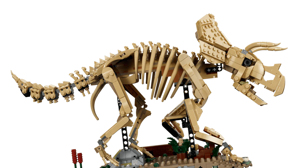 Lego Jurassic Dinosaur Fossils Triceratops 77985 - Image 2