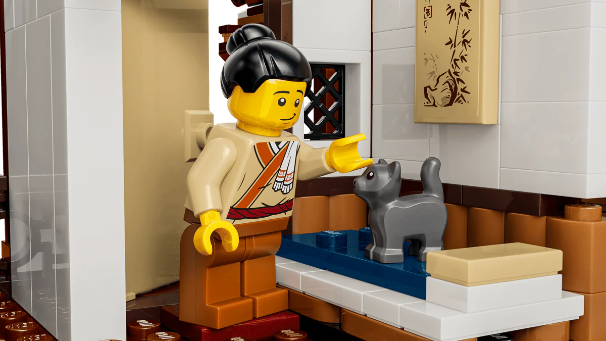 Lego Chinese NY Ancient Moon-Gazing Inn 80121 - Image 6