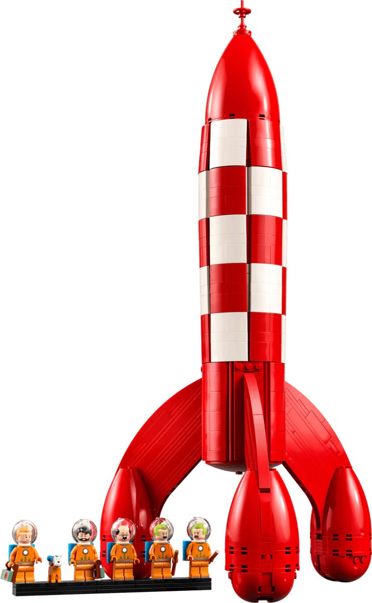 Lego Ideas Tintin Moon Rocket 21367 - Image 2