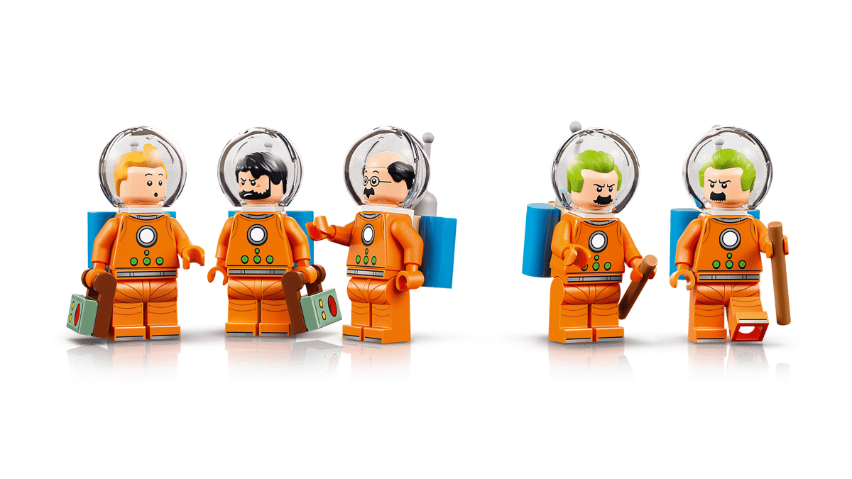 Lego Ideas Tintin Moon Rocket 21367 - Image 3