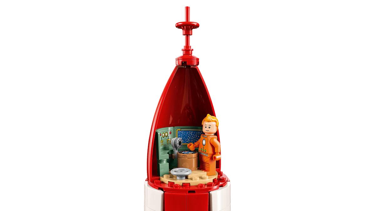 Lego Ideas Tintin Moon Rocket 21367 - Image 4