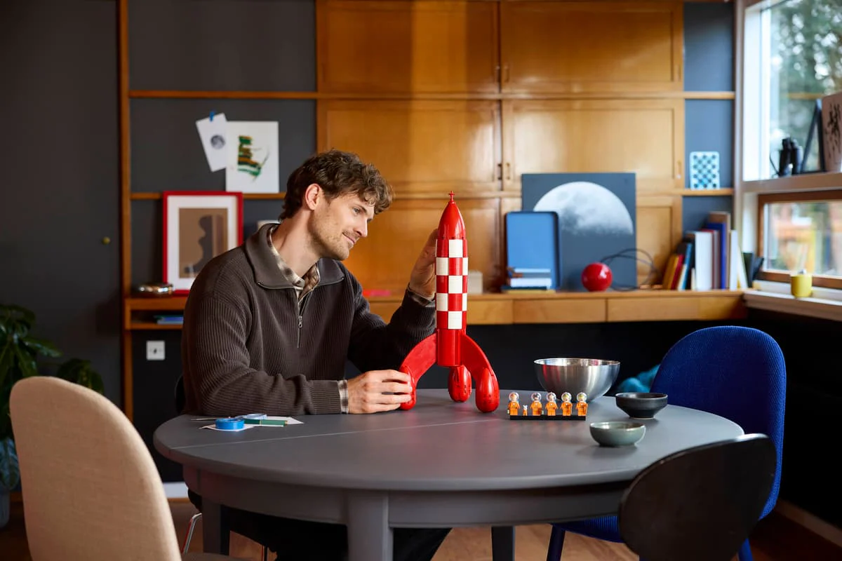 Lego Ideas Tintin Moon Rocket 21367 - Image 6