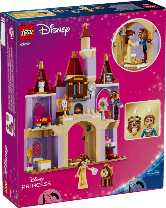 Lego Disney Belle & the Beast's Enchanted Castle 43289 - Image 4