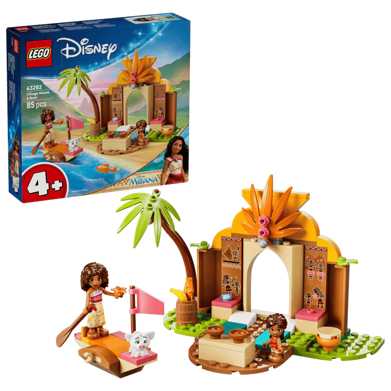 Lego Disney Village House & Boat 43282