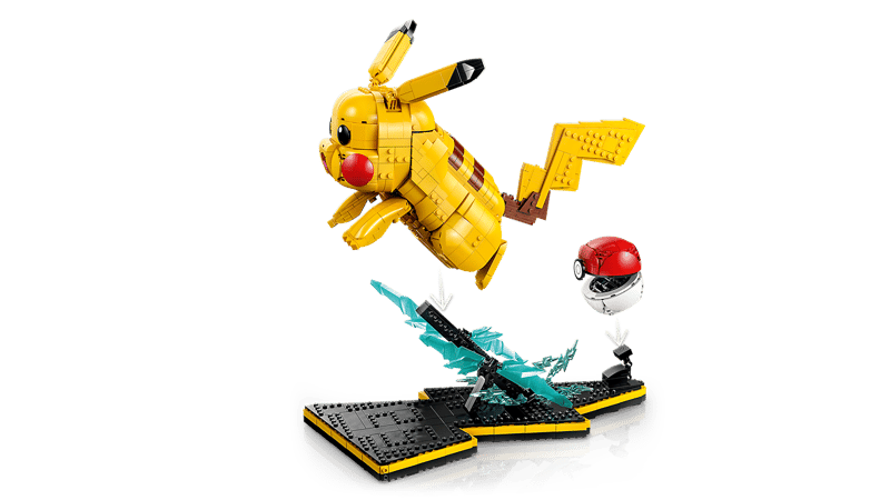 Lego Pokemon Pikachu and Poke Ball 72152 - Image 3