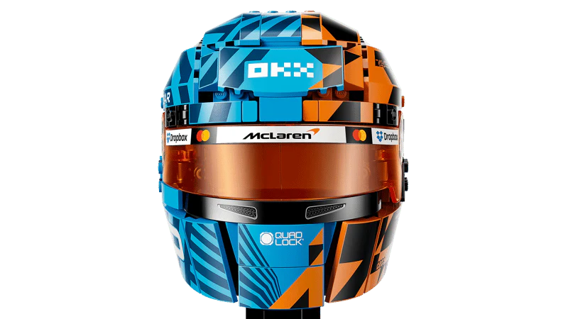 Lego Editions McLaren Oscar Piastri Helmet 43017 - Image 2
