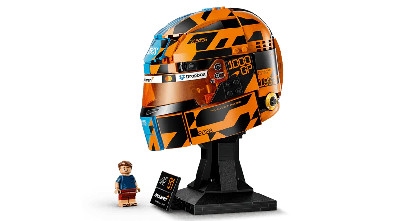 Lego Editions McLaren Oscar Piastri Helmet 43017 - Image 4