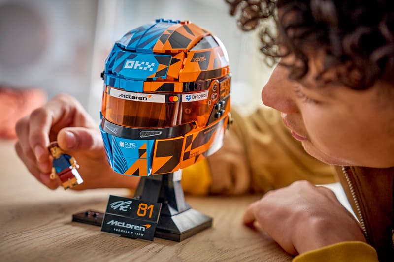 Lego Editions McLaren Oscar Piastri Helmet 43017 - Image 5