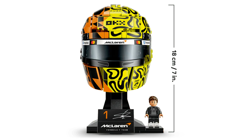 Lego Editions McLaren Team Lando Norris Helmet 43023 - Image 3