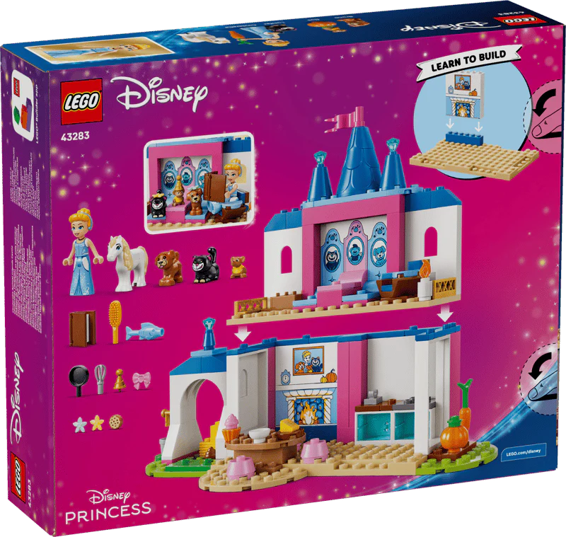 Lego Disney Cinderella Animal Friends Castle 43283 - Image 4