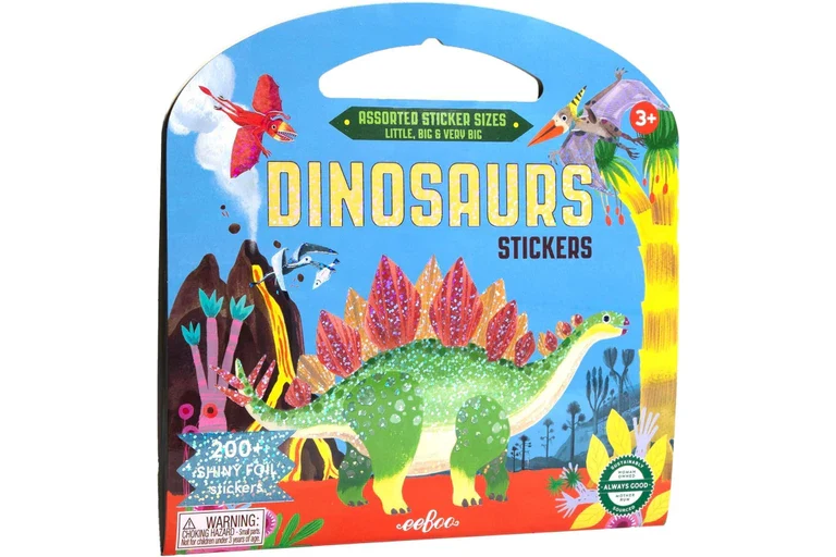 eeBoo Shiny Book Dinosaurs