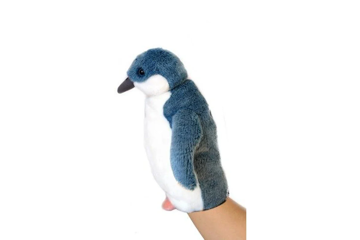 Blue Penguin Puppet with Sound