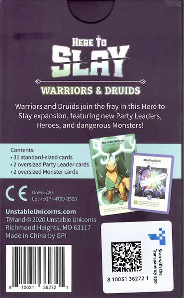 Here To Slay Warriors & Druids Expansion - Image 2