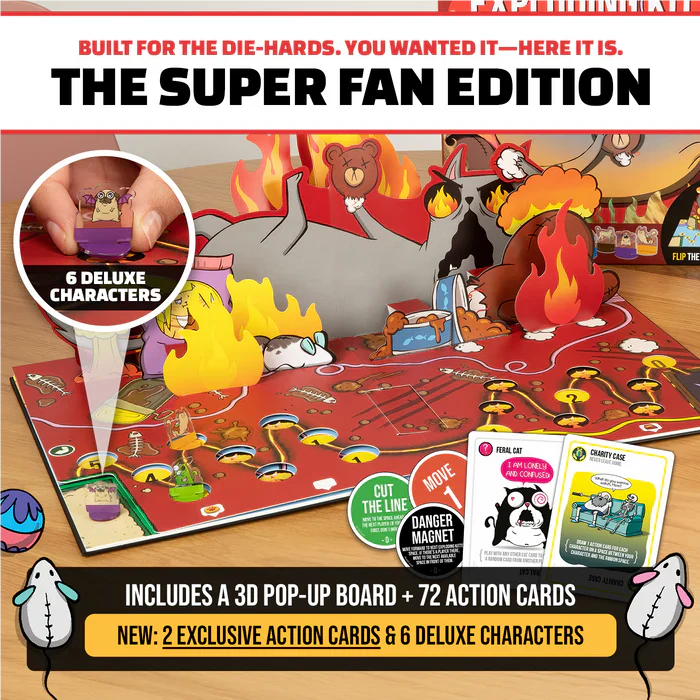 Exploding Kittens The Board Game Super Fan - Image 2