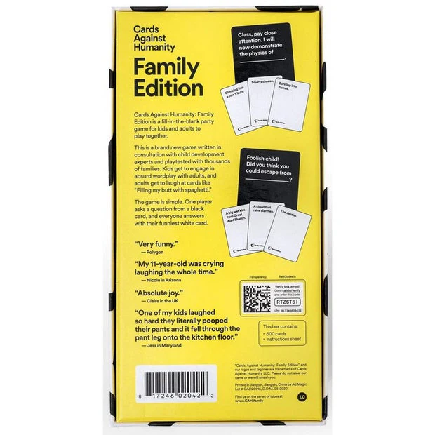 Cards Against Humanity Family Edition - Image 2