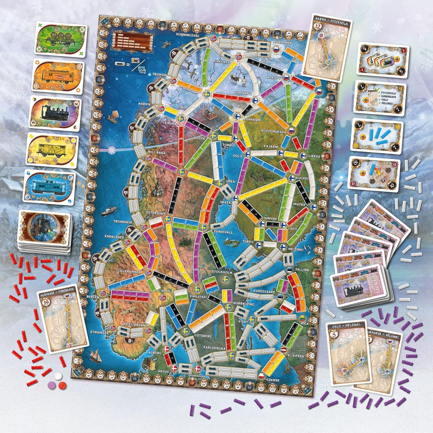 Ticket To Ride Northern Lights - Image 3