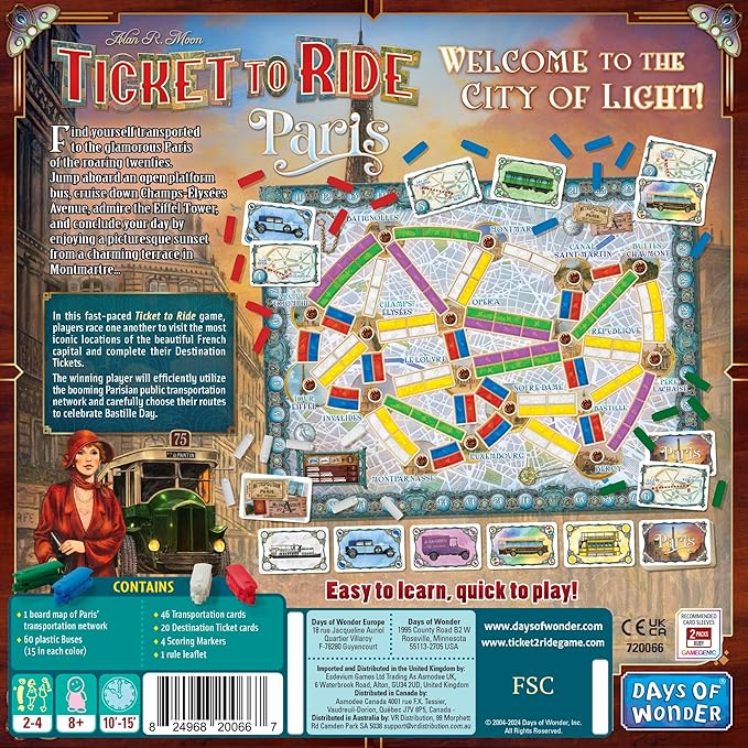 Ticket to Ride Paris - Image 2