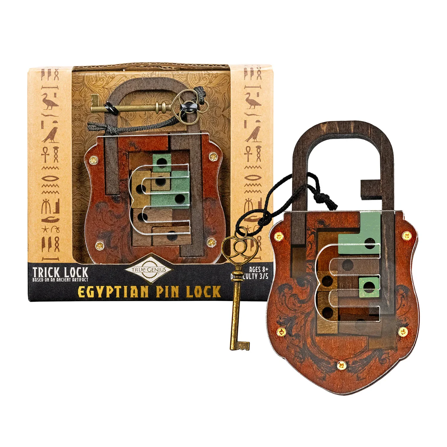 Egyptian Pin Lock