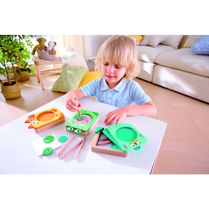 Hape Spin n Draw Mandala Kits Robot - Image 3