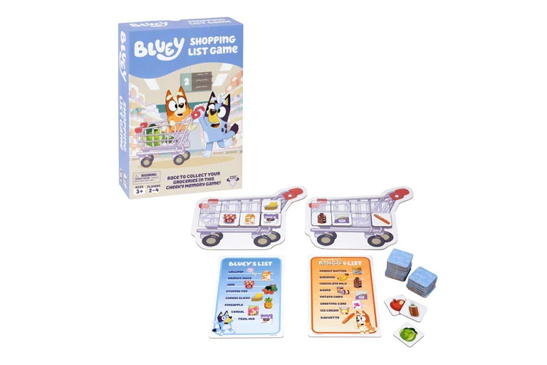 Bluey Shopping List