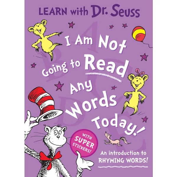 I am Not Going to Read Any Words Today
