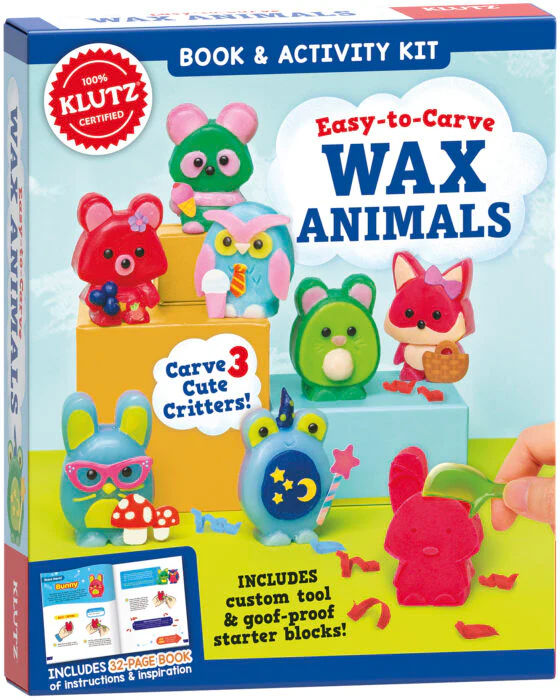 Klutz Easy to Carve Wax Animals