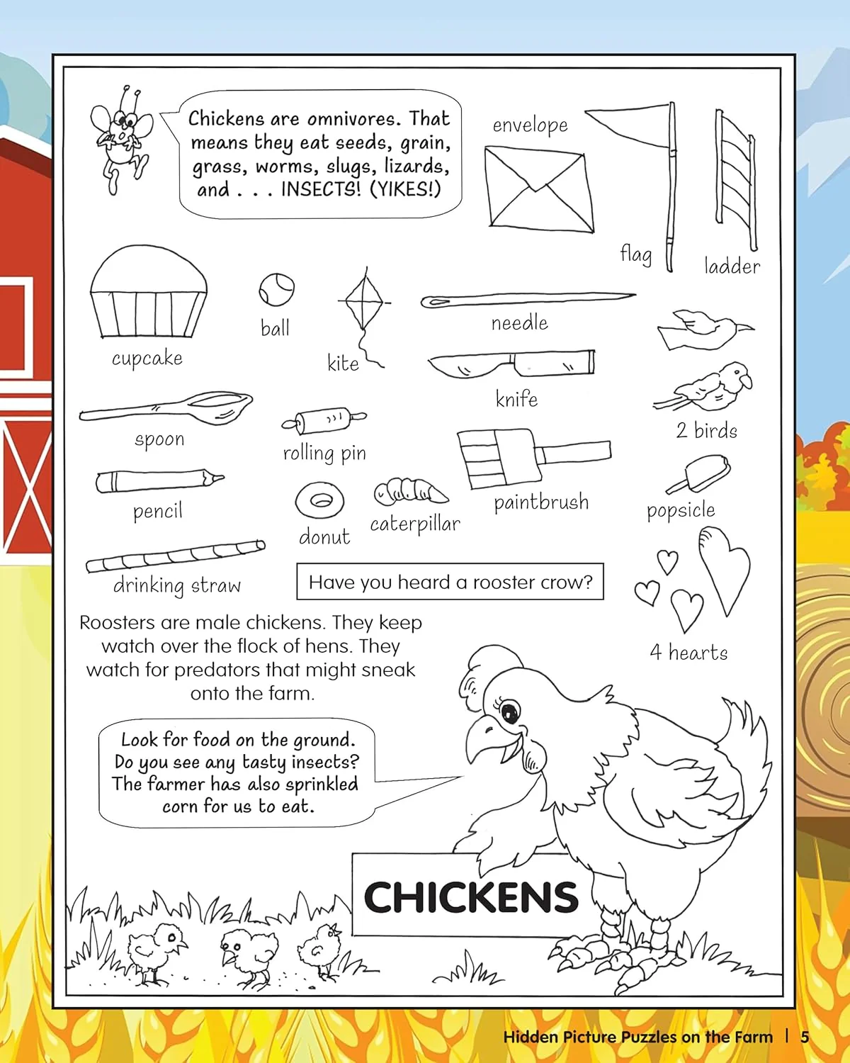 Hidden Picture Puzzles On The Farm - Image 3