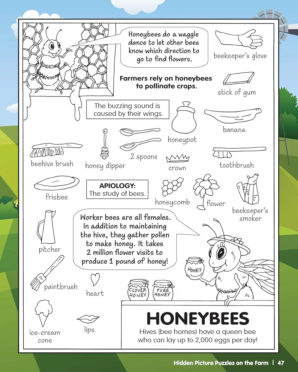 Hidden Picture Puzzles On The Farm - Image 5