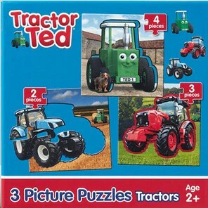 Tractor Ted 3 Puzzle Set