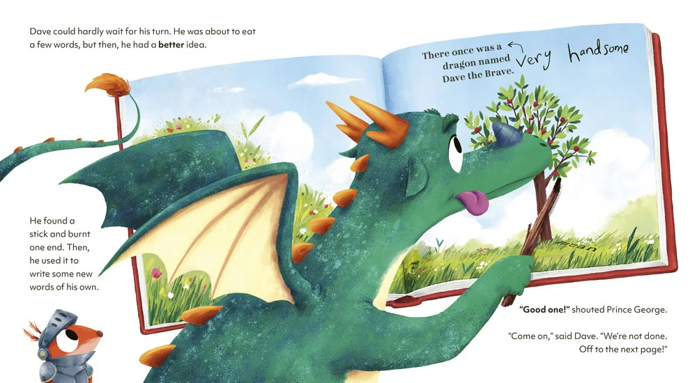 Dragon Dave The Not So Brave HB - Image 3