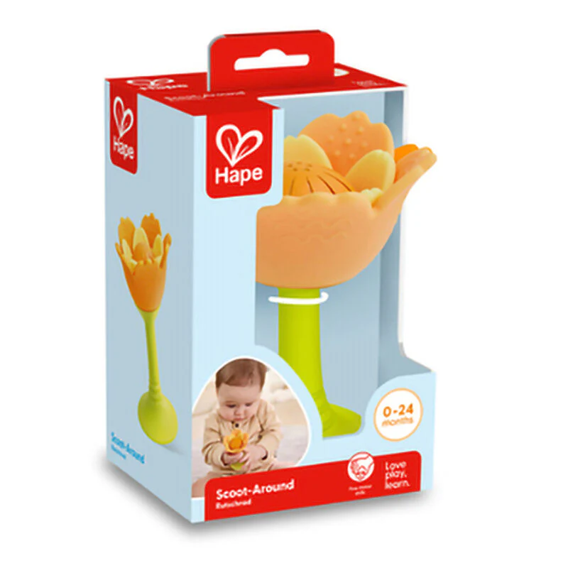 Hape Flower Teether Orange