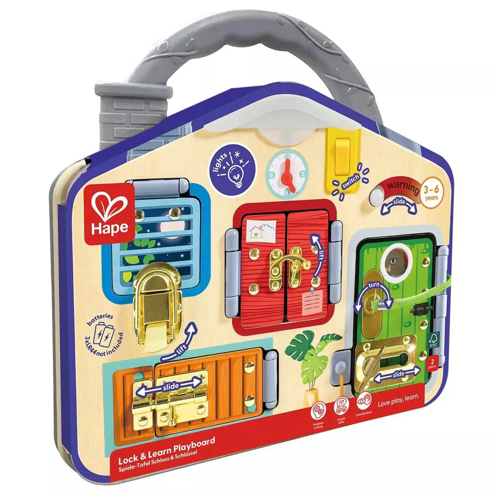 Hape Lock & Learn Playboard