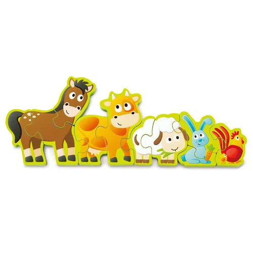 Hape Numbers & Farm Animals Puzzle