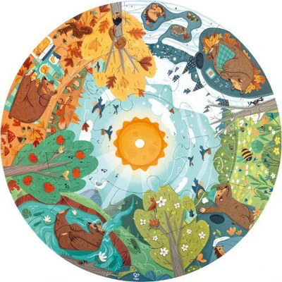 Hape Four Seasons Puzzle - Image 2