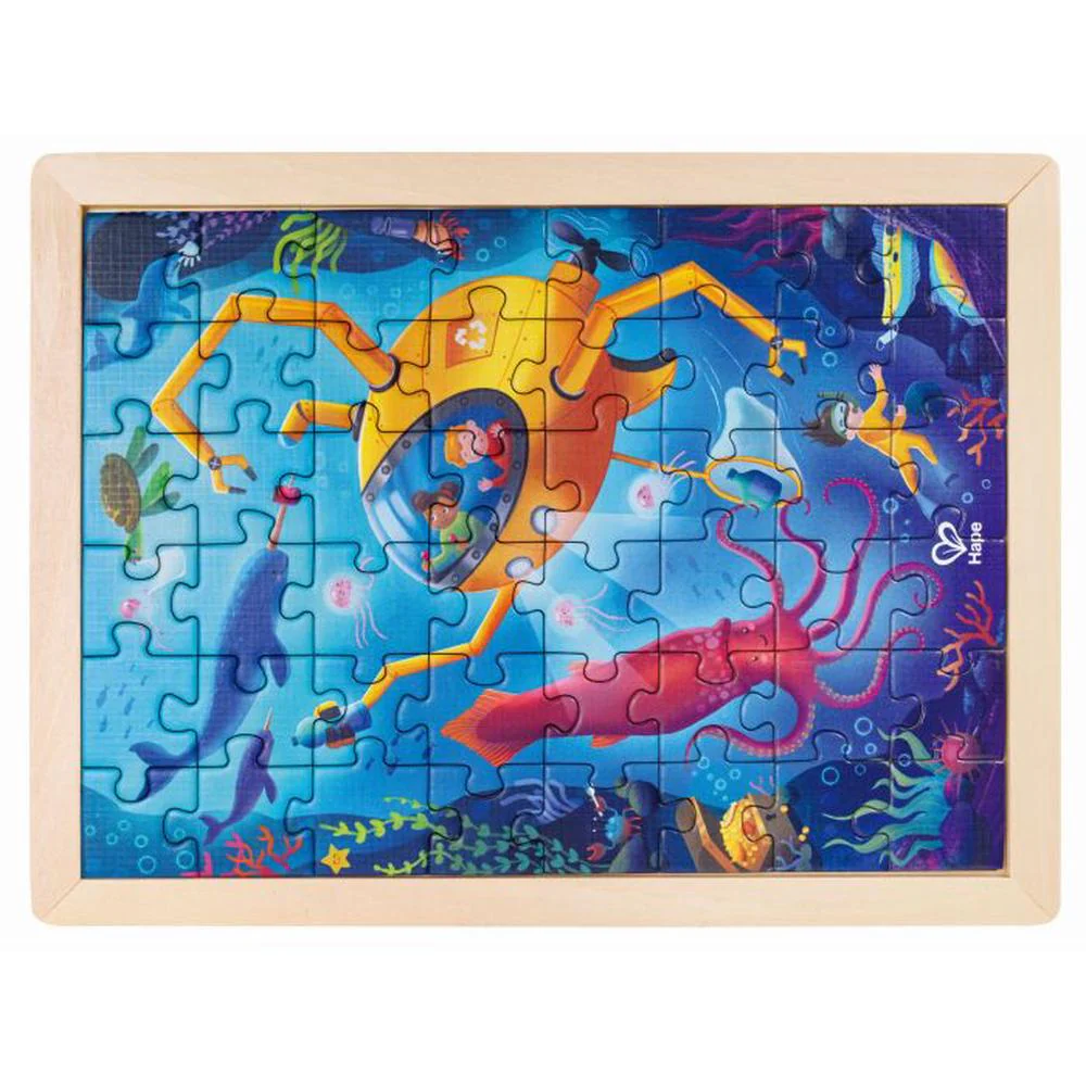 Hape Ocean Rescue Double Sided 48pc