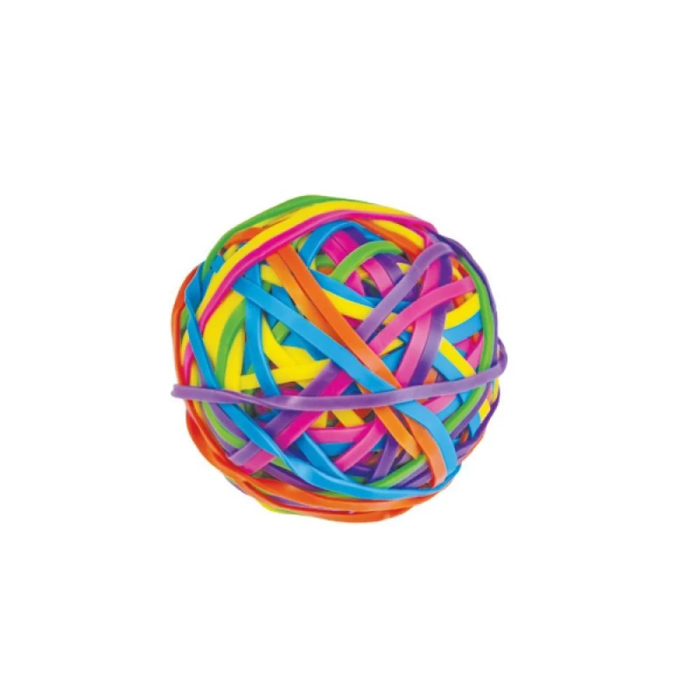 Multi Colours Rubber Band Ball - Image 2
