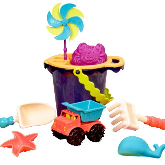 Battat Sands Ahoy Bucket Set Navy