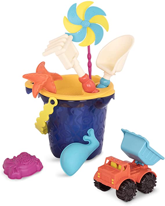 Battat Sands Ahoy Bucket Set Navy - Image 2