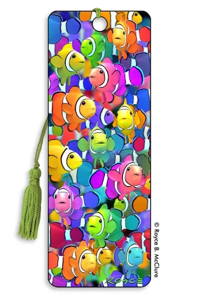 Bookmark Colourful Clownfish