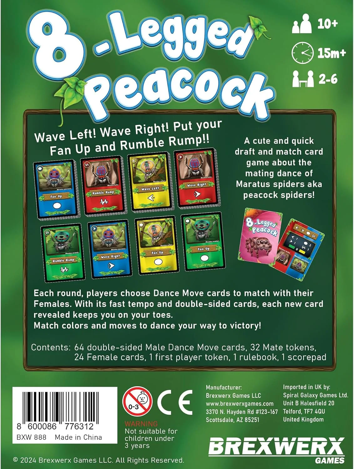 8-Legged Peacock - Image 2