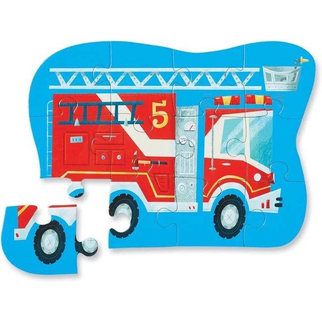 CC Mini Puzzle 12pc Fire Truck - Image 2