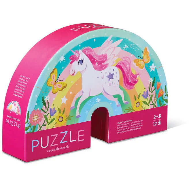 CC Mini Puzzle 12pc Sweet Unicorn