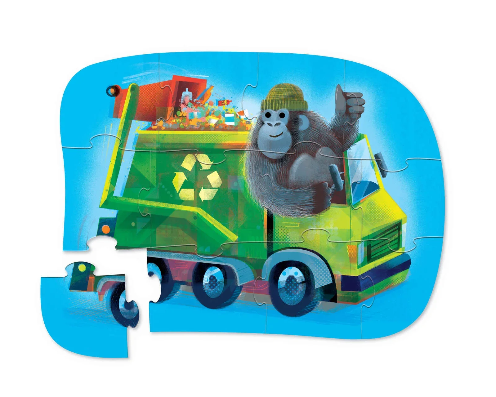 CC Mini Puzzle Go Gorilla 12pc - Image 2